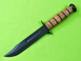 US 1991 Ka-Bar KABAR Persian Gulf Commemorative MK2 Fighting Knife w/ Sheath Box