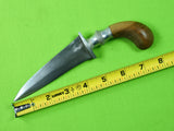 Vintage Old Philippines Philippine Small Punal Moro Kris Knife & Scabbard