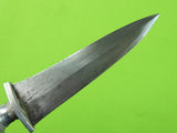 Vintage Old Philippines Philippine Small Punal Moro Kris Knife & Scabbard