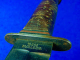 US WW2 WWII WESTERN Large Combat Fighting Knife